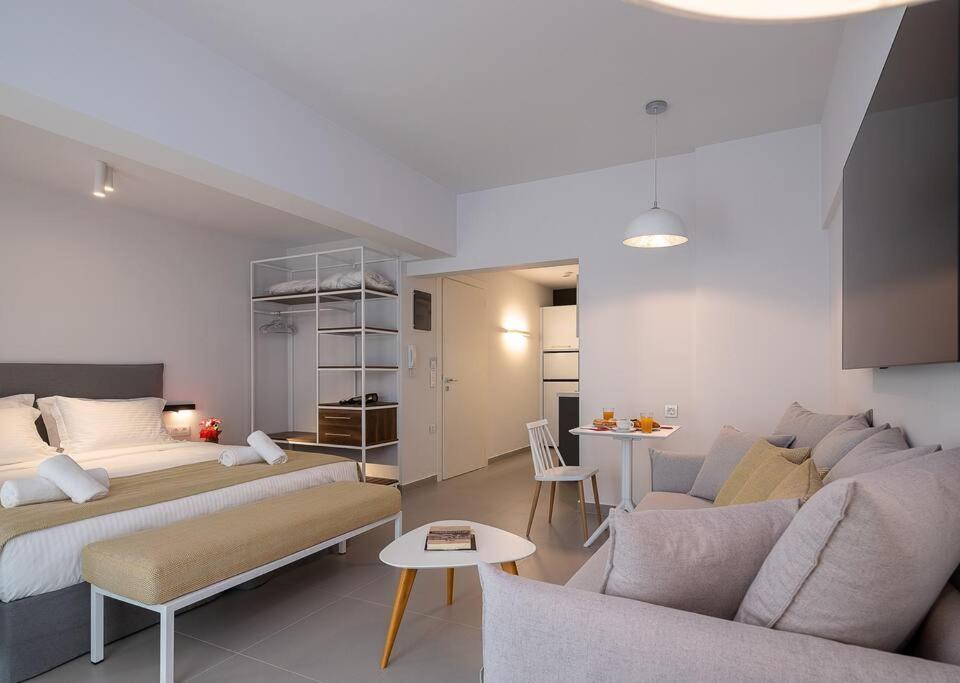 Electra Luxury Apartment At The Heraklion Center Exterior foto